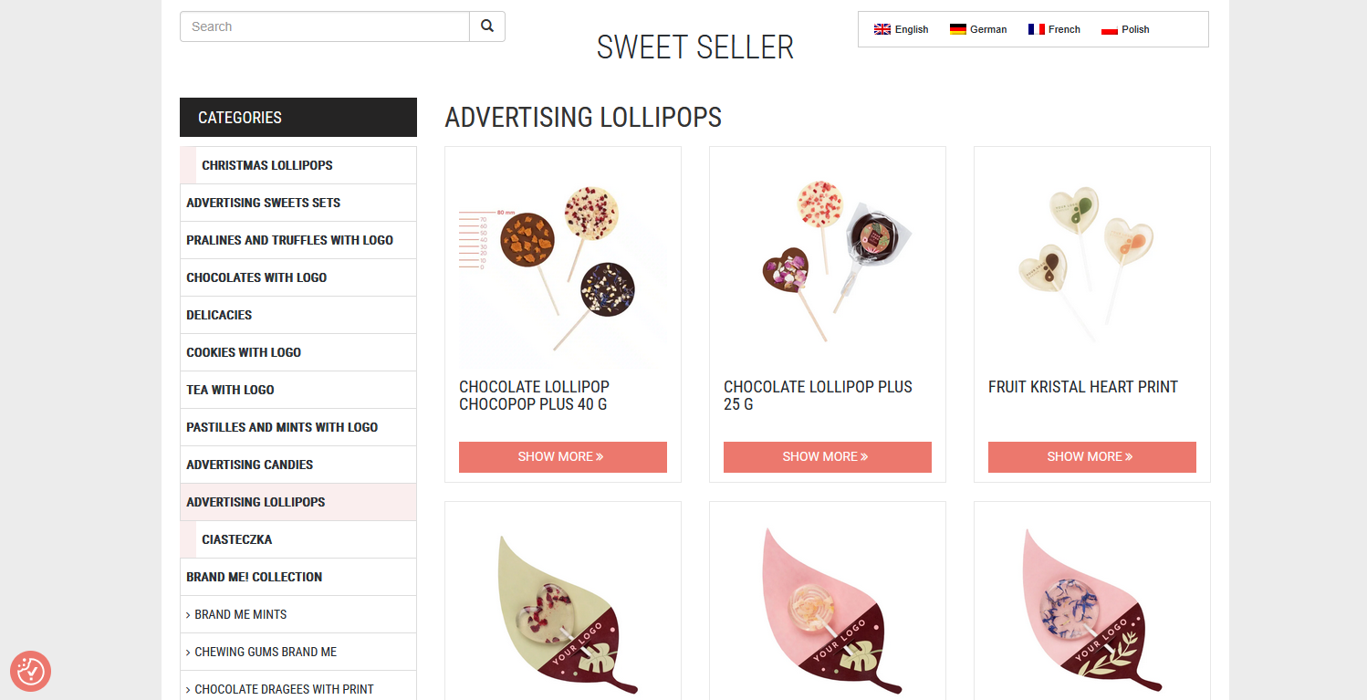 kolesa sreče in sladkarij